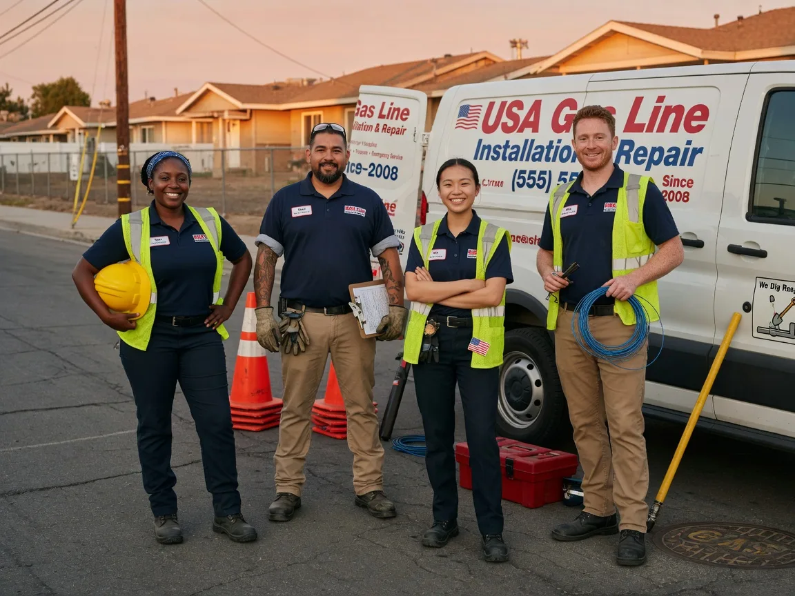 Gas Line Installation company in Palmer, NE